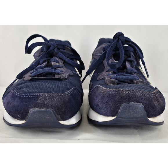 NIKE MEN'S VENTURE RUNNER – BLUE SUEDE & MESH SNEAKERS - SIZE 9 - Picture 4 of 11